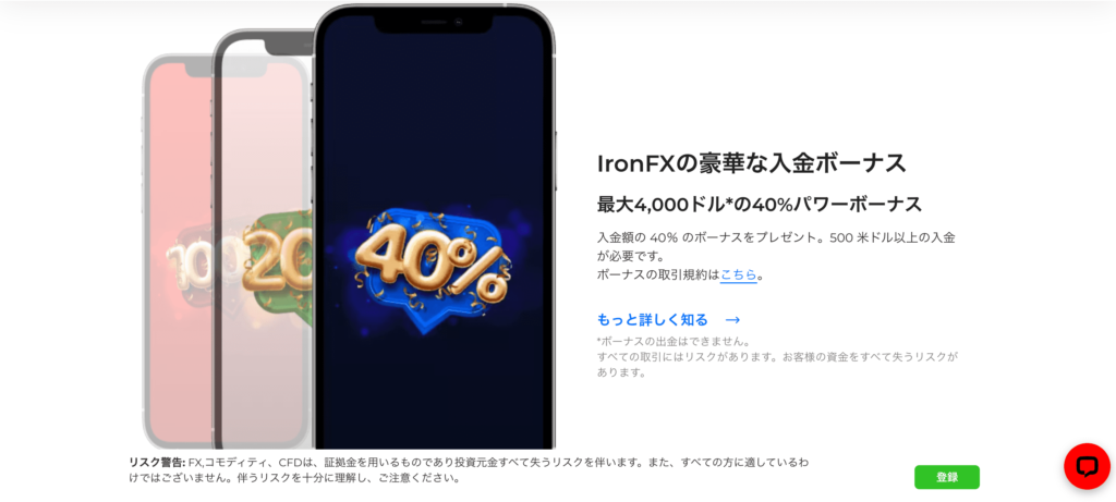 海外FX 口座開設ボーナス 入金ボーナス